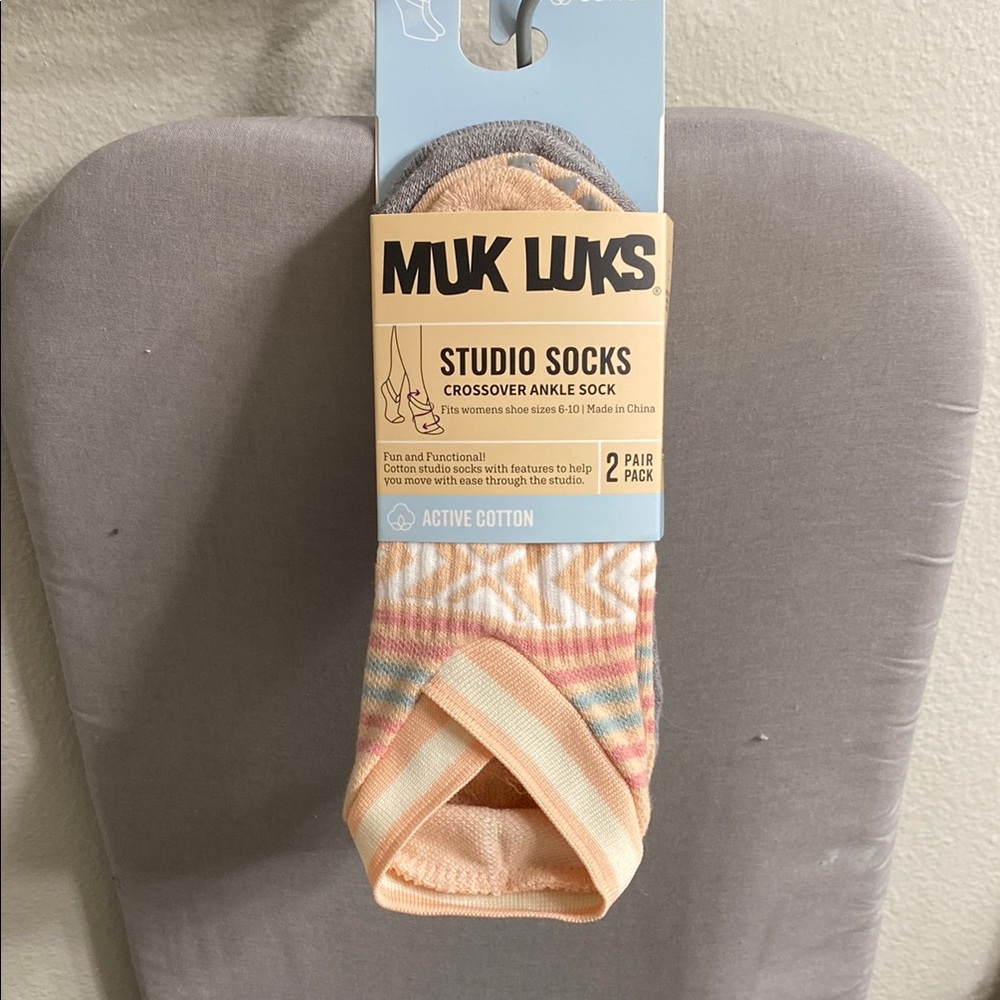 Muk Luks Studio Socks - Multicolor Ankle Socks